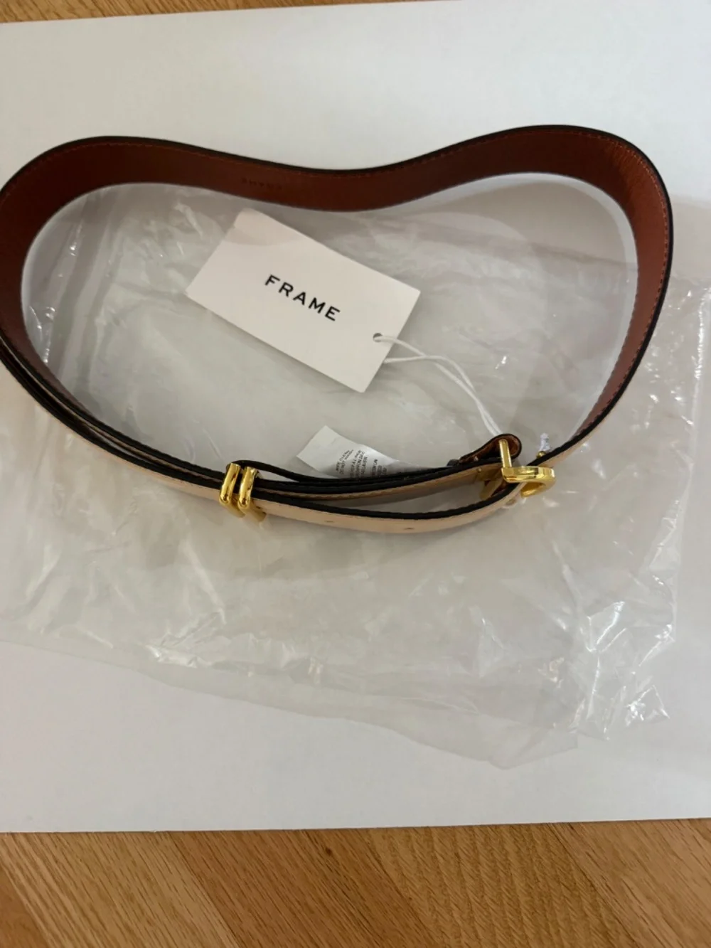 Frame Denim color beige